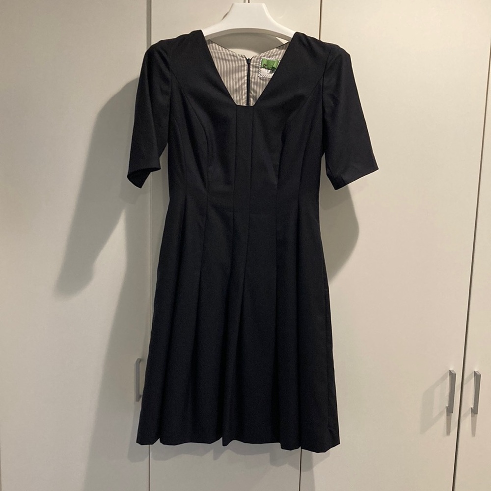 Thom Browne Black Fleece Brooks Brothers Navy Dress